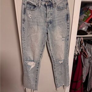 Pistola High Rise Light Blue Jeans